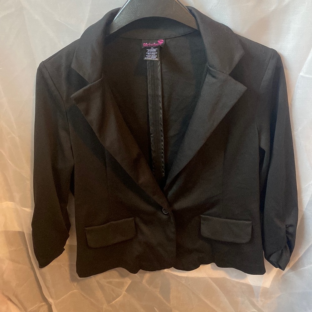 Black Juniors Blazer
